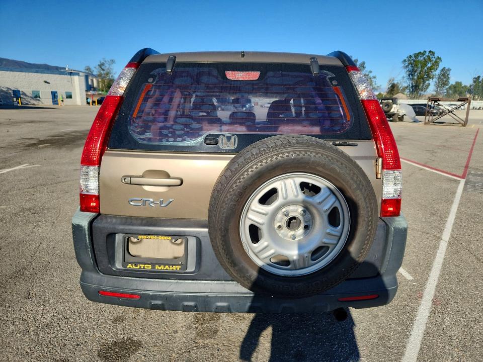 2005 Honda Cr-v VIN JHLRD68535C019584 COPART salvage auction — FRONT END, CA - SALVAGE CERTIFICATE, sold $625 on 2026-07-16 (photo 6)