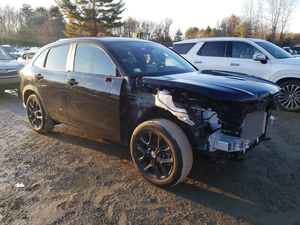 2025 Honda Hr-v VIN 3CZRZ2H52SM789769 COPART salvage auction — FRONT END, Ma - Cert Of Title-Salvage, sold $9,600 on 2026-07-06 (photo 4)