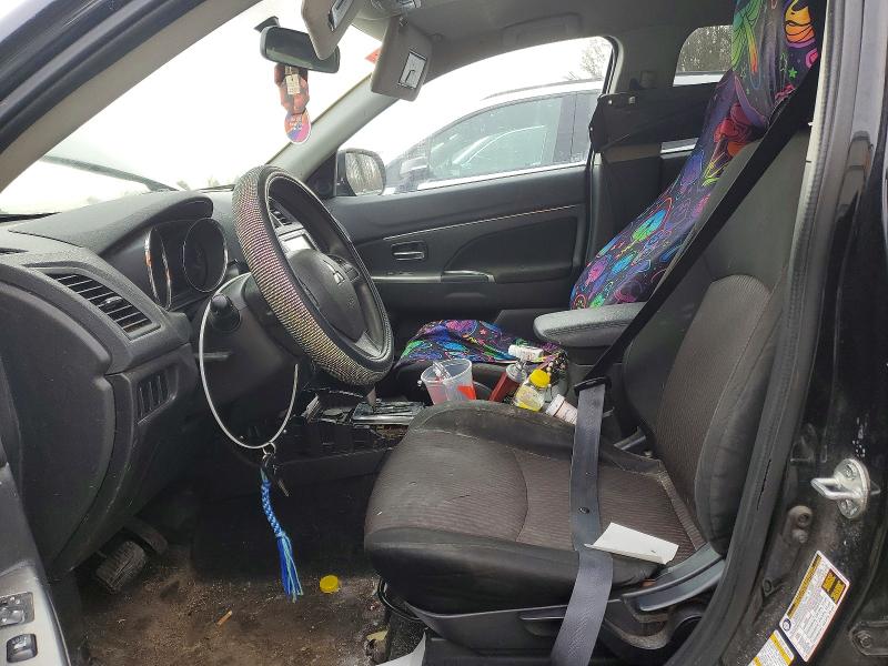 2019 Mitsubishi Outlander VIN JA4AP3AU9KU003309 COPART salvage auction — SIDE, Nj - Cert Of Title-Salvage, sold $150 on 2026-07-09 (photo 7)