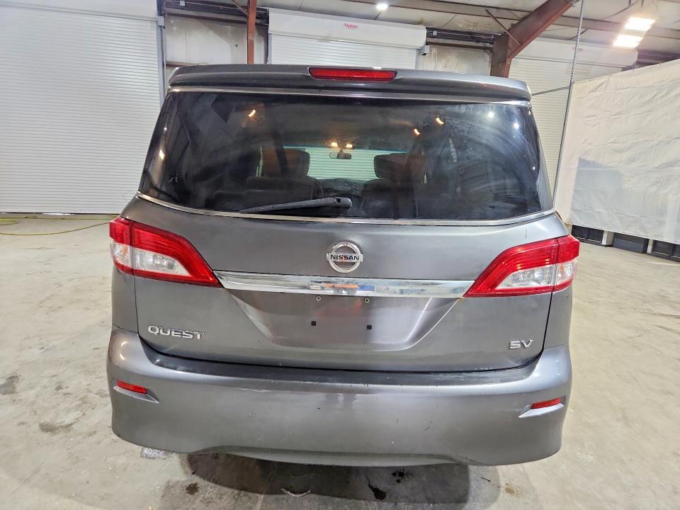 2017 Nissan Quest VIN JN8AE2KP5H9170085 COPART salvage auction — SIDE, Ma - Cert Of Title-Salvage, sold $375 on 2026-07-08 (photo 6)