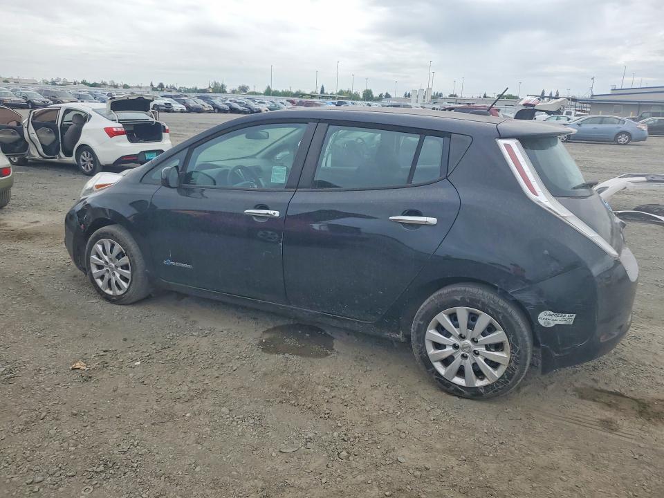 2016 Nissan Leaf VIN 1N4BZ0CP8GC313643 COPART salvage auction — FRONT END, Ca - Cert Of Title-Salvaged (P), sold $10 on 2026-07-02 (photo 2)