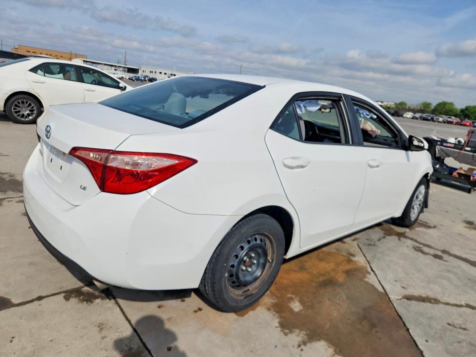 2017 Toyota VIN 5YFBURHE9HP653123 COPART salvage auction — FRONT END, Tx - Salvage Vehicle Title, sold $1,950 on 2026-07-09 (photo 3)