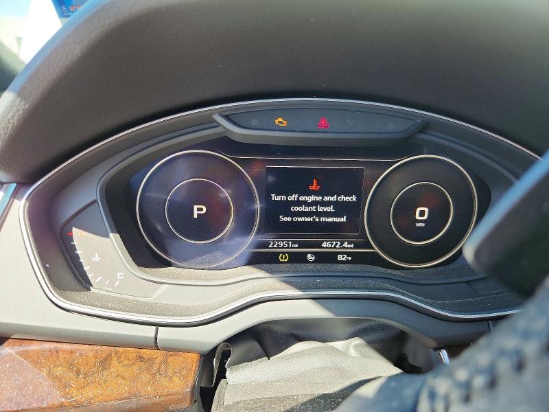 2019 Audi Q5 VIN WA1BNAFY3K2097578 COPART salvage auction — FRONT END, Salvage Title, sold $10,300 on 2026-07-09 (photo 9)