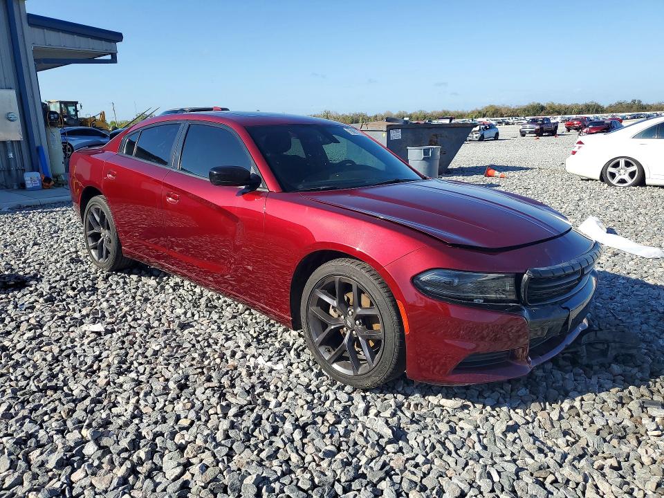 2023 Dodge Charger VIN 2C3CDXBG8PH592343 COPART salvage auction — SIDE, Salvage Title, sold $7,500 on 2026-09-01 (photo 4)