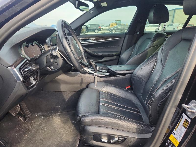 2018 BMW 5er VIN WBAJA7C56JWA71204 COPART salvage auction — FRONT END, Mi - Cert Of Title-Salvage Vehicle, sold $4,550 on 2026-07-02 (photo 7)