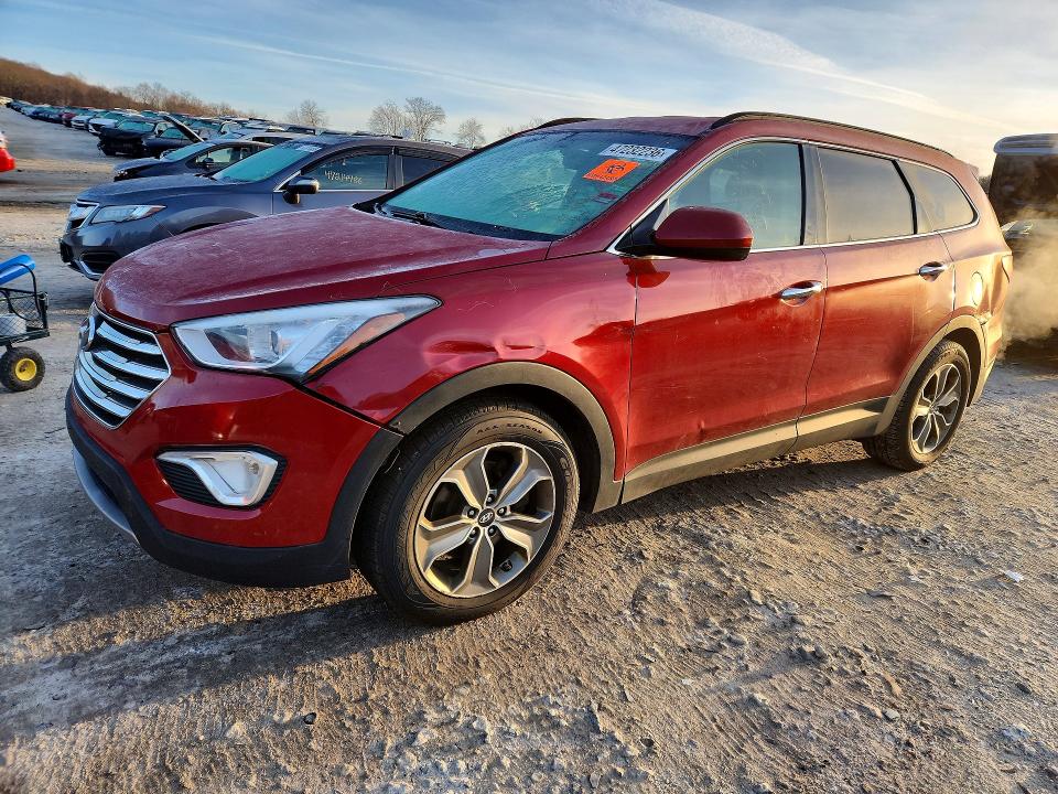 2016 Hyundai Santa fe VIN KM8SMDHF5GU143294 COPART salvage auction — SIDE, Ct - Certificate Of Title (P), sold $2,350 on 2026-07-29 (photo 1)