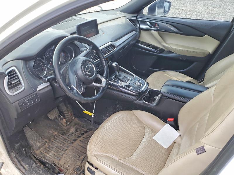 2016 Mazda Cx-9 VIN JM3TCBDY9G0116637 COPART salvage auction — FRONT END, Or - Dealer Only Clean Title, sold $3,750 on 2026-07-21 (photo 8)