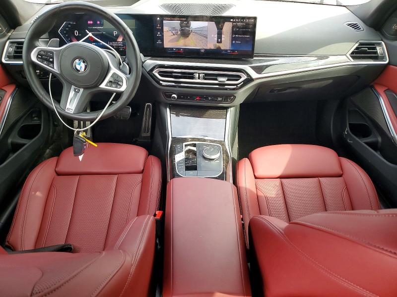 2023 BMW 3er VIN 3MW49FF06P8C99122 COPART salvage auction — FRONT END, MD - CERT OF SALVAGE < 75% DAMAGE, sold $7,200 on 2026-08-26 (photo 8)