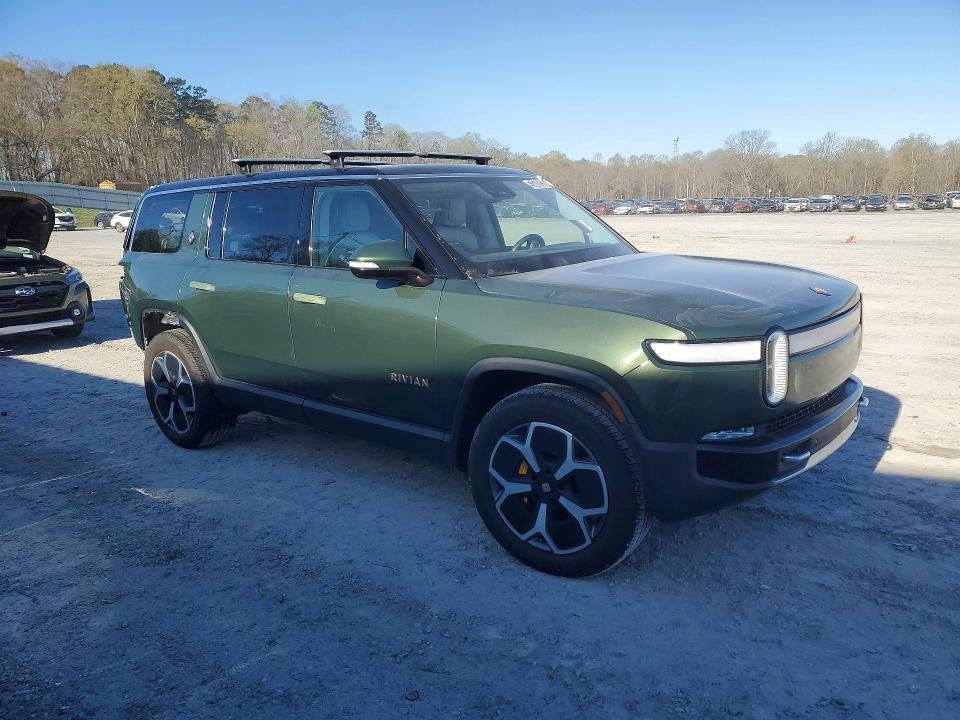 2024 Rivian VIN 7PDSGABA0RN033315 COPART salvage auction — REAR END, Nc - Salvage Certificate Of Title, sold $27,500 on 2026-07-08 (photo 4)
