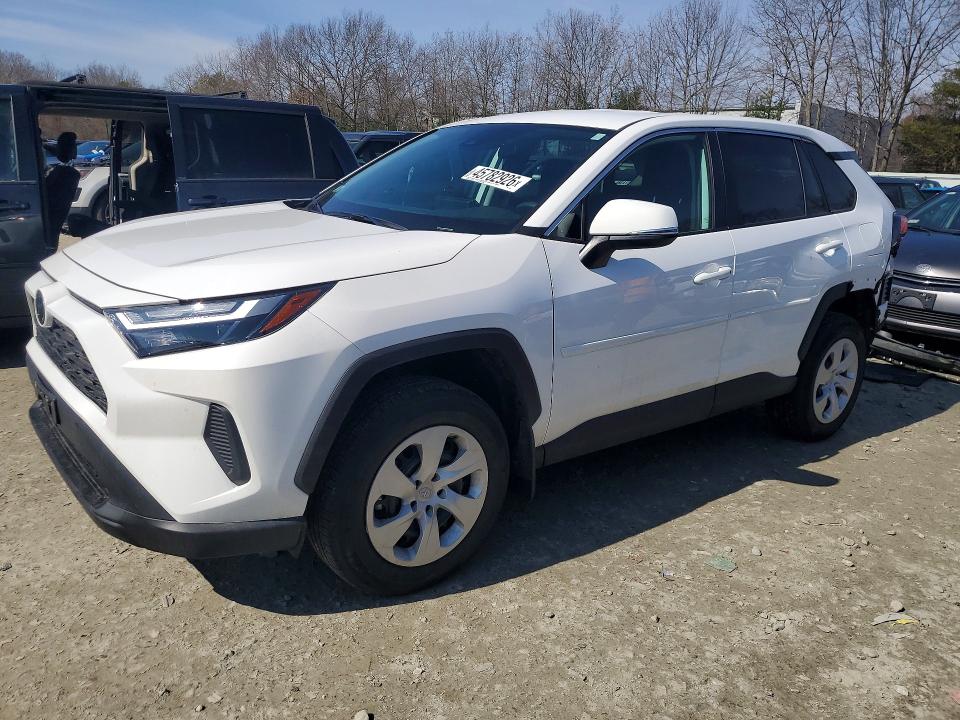 2025 Toyota Rav 4 VIN 2T3G1RFVXSC530074 COPART salvage auction — REAR END, Ma - Cert Of Title-Salvage, sold $14,300 on 2026-07-06 (photo 1)