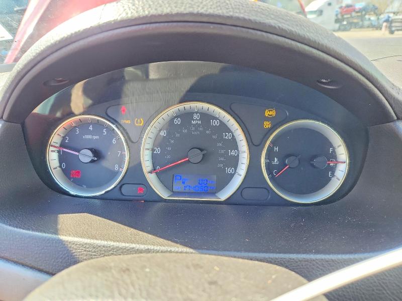 2009 Hyundai Sonata VIN 5NPEU46C79H510610 COPART salvage auction — FRONT END, Ma - Cert Of Title-Salvg Parts Only, sold $125 on 2026-07-29 (photo 9)