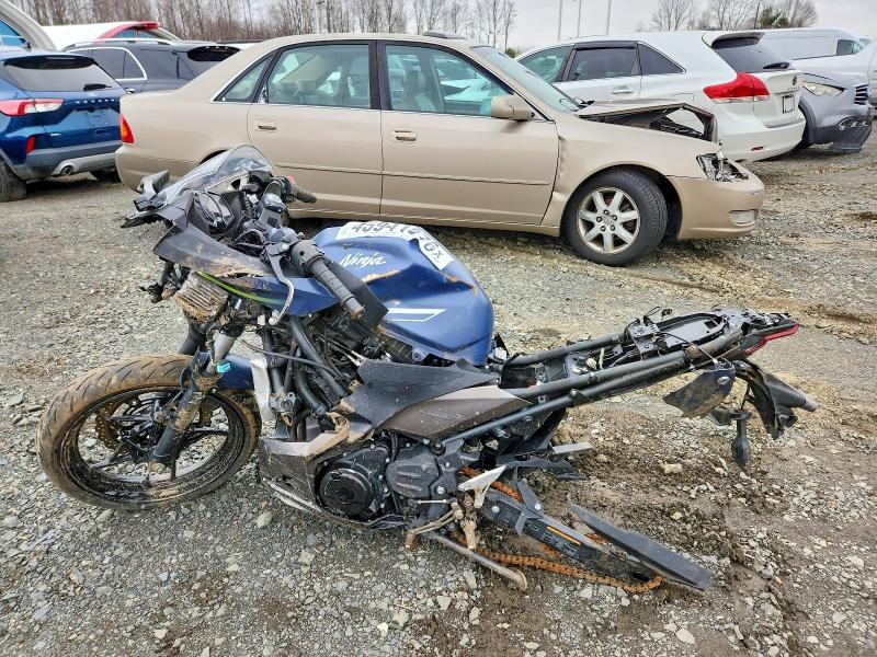 2022 Kawasaki Ex400 VIN JKAEXKH16NDAH4252 COPART salvage auction — ALL OVER, Ct - Cert Of Title-Salvage, sold $200 on 2026-07-02 (photo 3)