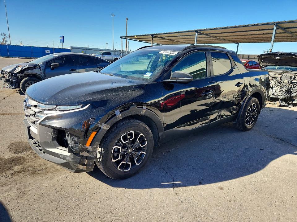 2022 Hyundai Santa cruz VIN 5NTJDDAF0NH005309 COPART salvage auction — SIDE, Salvage Title, sold $7,500 on 2026-07-17 (photo 1)