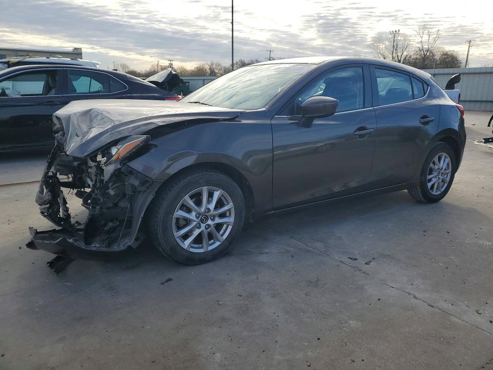 2014 Mazda VIN JM1BM1M71E1217245 COPART salvage auction — FRONT END, Tx - Salvage Vehicle Title, sold $175 on 2026-07-30 (photo 1)