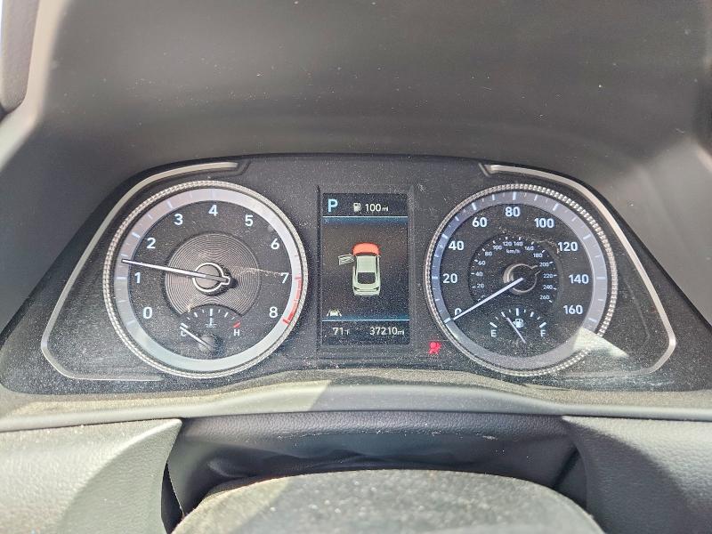 2023 Hyundai Sonata VIN KMHL64JA8PA302839 COPART salvage auction — FRONT END, Ga - Cert Of Title-Salvage, sold $6,500 on 2026-07-07 (photo 9)