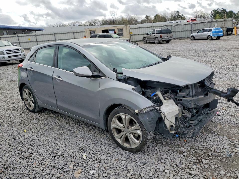 2013 Hyundai Elantra VIN KMHD35LE6DU082808 COPART salvage auction — FRONT END, AL - CERT OF TITLE-SALVAGE TITLE, sold $1,250 on 2026-07-28 (photo 4)