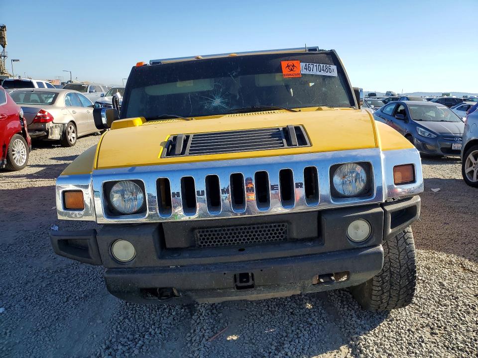 2003 Hummer H2 VIN 5GRGN23U13H113504 COPART salvage auction — STRIPPED, Ca - Salvage Acquisition Billofsale, sold $875 on 2026-07-17 (photo 5)