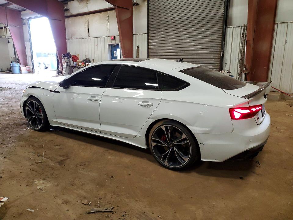 2025 Audi Rs5 VIN WAUC4CF51SA014960 COPART salvage auction — FRONT END, Salvage Title, sold $12,600 on 2026-08-14 (photo 2)