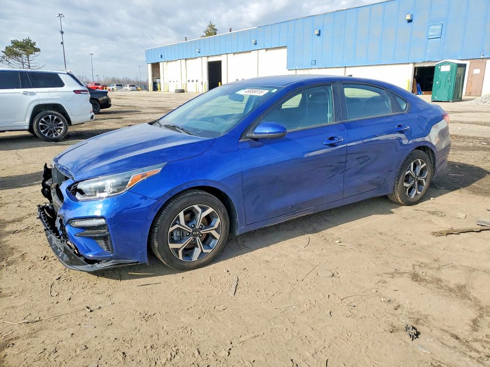 2019 Kia Forte VIN 3KPF24ADXKE008839 COPART salvage auction — FRONT END, Mi - Certificate Of Title, sold $3,850 on 2026-07-02 (photo 1)