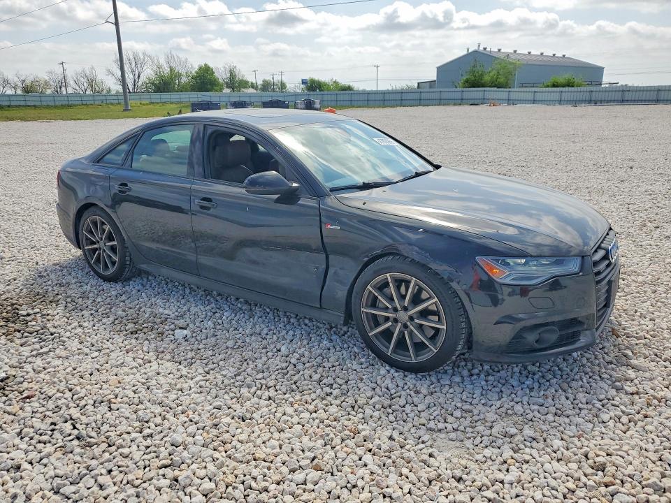 2016 Audi A6 VIN WAUFGAFC0GN176991 COPART salvage auction — SIDE, Tx - Salvage Vehicle Title, sold $6,900 on 2026-07-02 (photo 4)