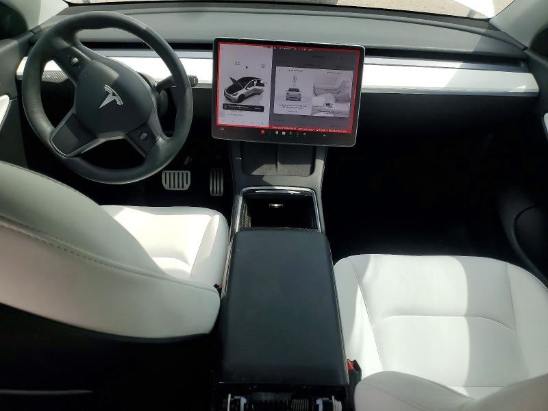 2022 Tesla Model y VIN 7SAYGDEF7NF406145 COPART salvage auction — MECHANICAL, Ks - Cert Of Title-Salvage, sold $9,800 on 2026-07-09 (photo 8)