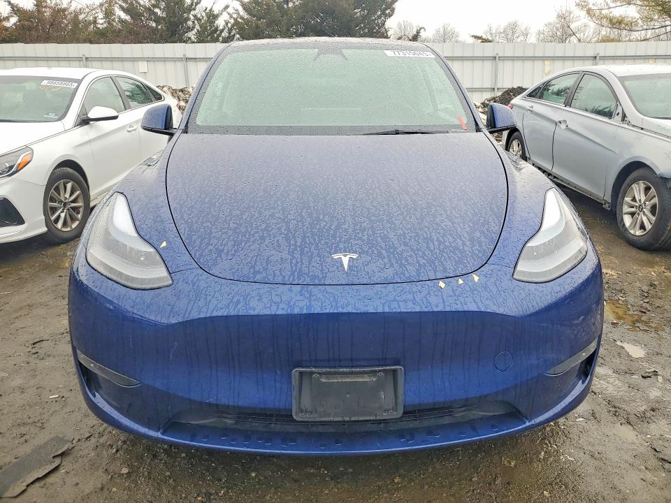 2023 Tesla Model y VIN 7SAYGDEE3PA116170 COPART salvage auction — REAR END, Nj - Cert Of Title-Salvage, sold $225 on 2026-07-27 (photo 5)