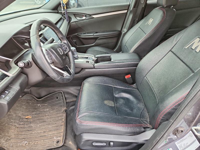 2020 Honda Civic VIN 2HGFC2F82LH015515 COPART salvage auction — VANDALISM, On - Permit No Brand - Unfit, sold $8,800 on 2026-07-30 (photo 7)