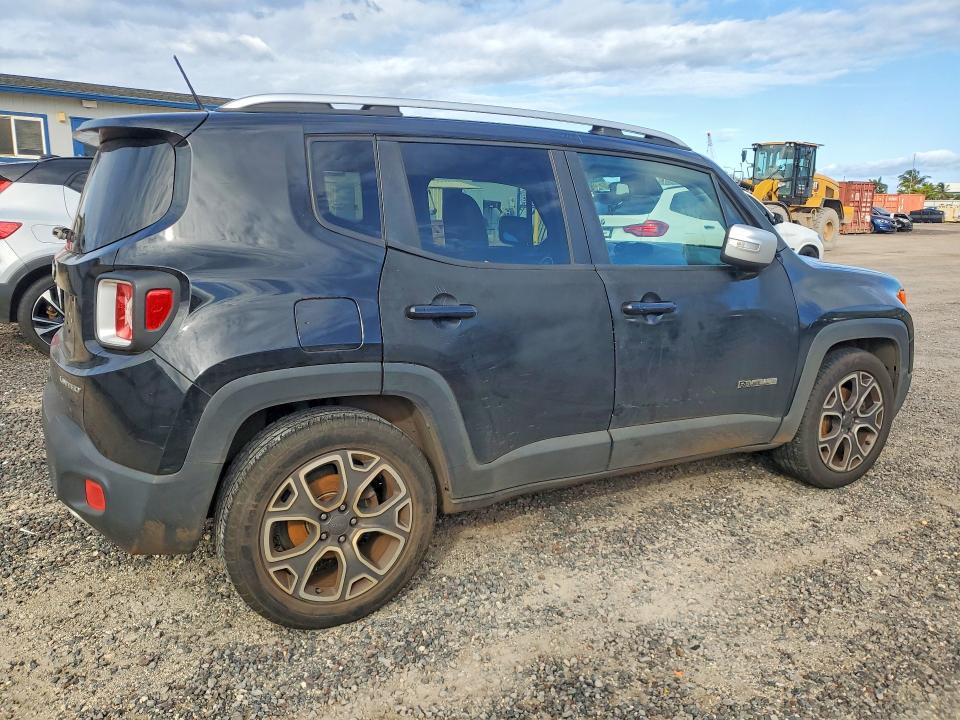 2016 Jeep Renegade VIN ZACCJADT5GPC84198 COPART salvage auction — WATER/FLOOD, Tn - Salvage Cert-Water Damage, sold $4 on 2026-08-17 (photo 3)