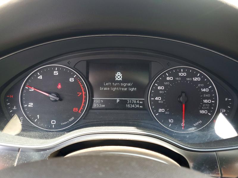 2012 Audi A6 VIN WAUCFAFC2CN174871 COPART salvage auction — REAR END, Salvage Title, sold $150 on 2026-07-22 (photo 9)