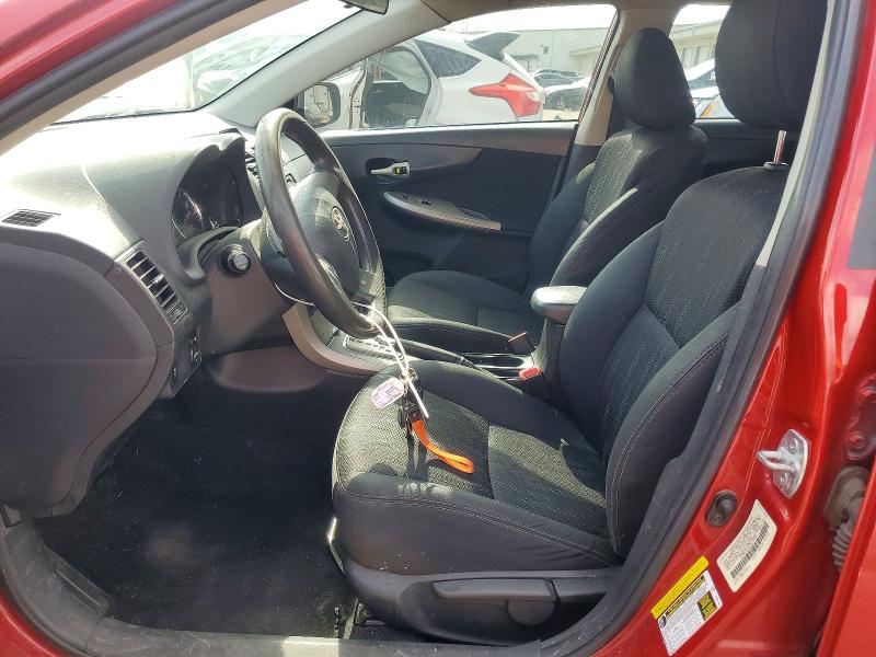 2012 Toyota Corolla VIN 5YFBU4EE9CP017446 COPART salvage auction — FRONT END, Salvage Title, sold $1,350 on 2026-07-27 (photo 7)
