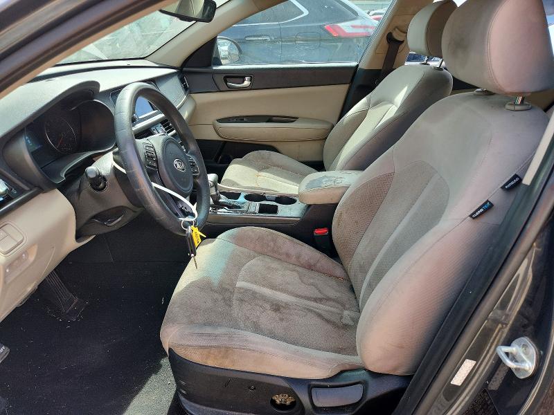 2016 Kia Optima VIN KNAGT4L33G5072985 COPART salvage auction — REAR END, Ks - Cert Of Title-Salvage, sold $875 on 2026-07-15 (photo 7)