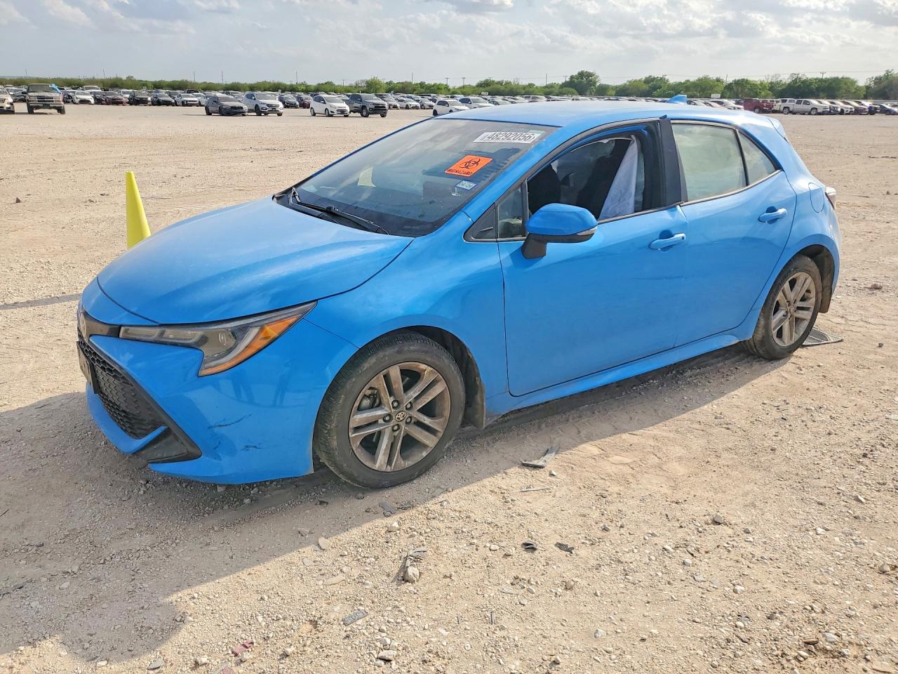 2022 Toyota Corolla VIN JTND4MBE6N3182133 COPART salvage auction — Side, TX - SALVAGE VEHICLE TITLE, sold $4,100 on 2026-07-09 (photo 1)