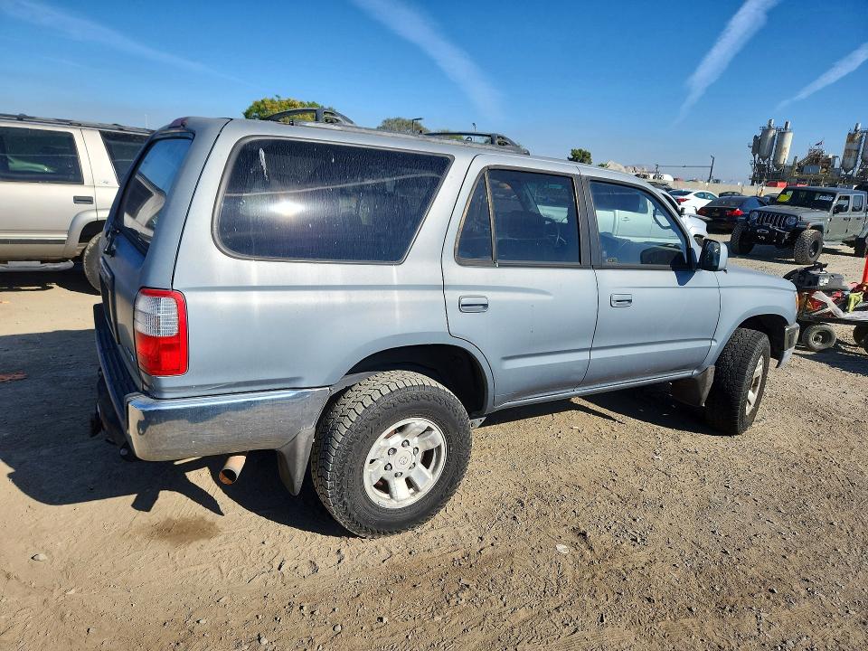 1998 Toyota 4runner VIN JT3GN86R5W0071664 COPART salvage auction — FRONT END, Ca - Dis/Dlr/Exp Only Clean Title, sold $750 on 2026-07-02 (photo 3)