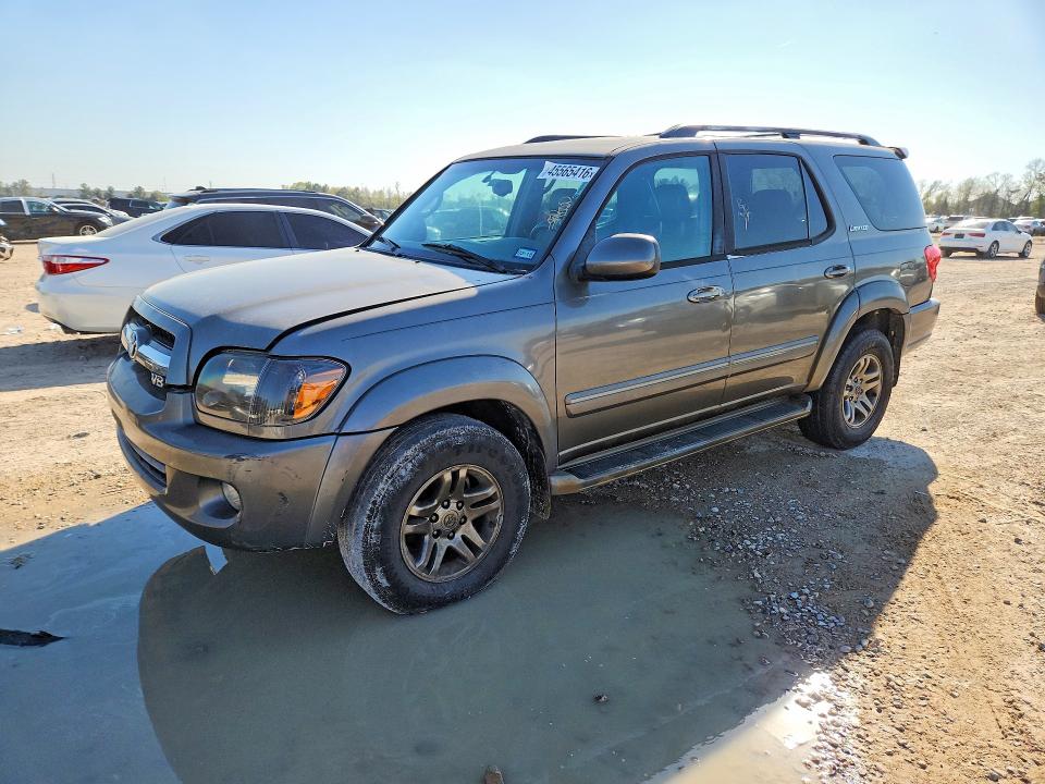 2005 Toyota Sequoia VIN 5TDBT48A05S234910 COPART salvage auction — MINOR DENT/SCRATCHES, Tx - Certificate Of Title, sold $1,950 on 2026-07-10 (photo 1)