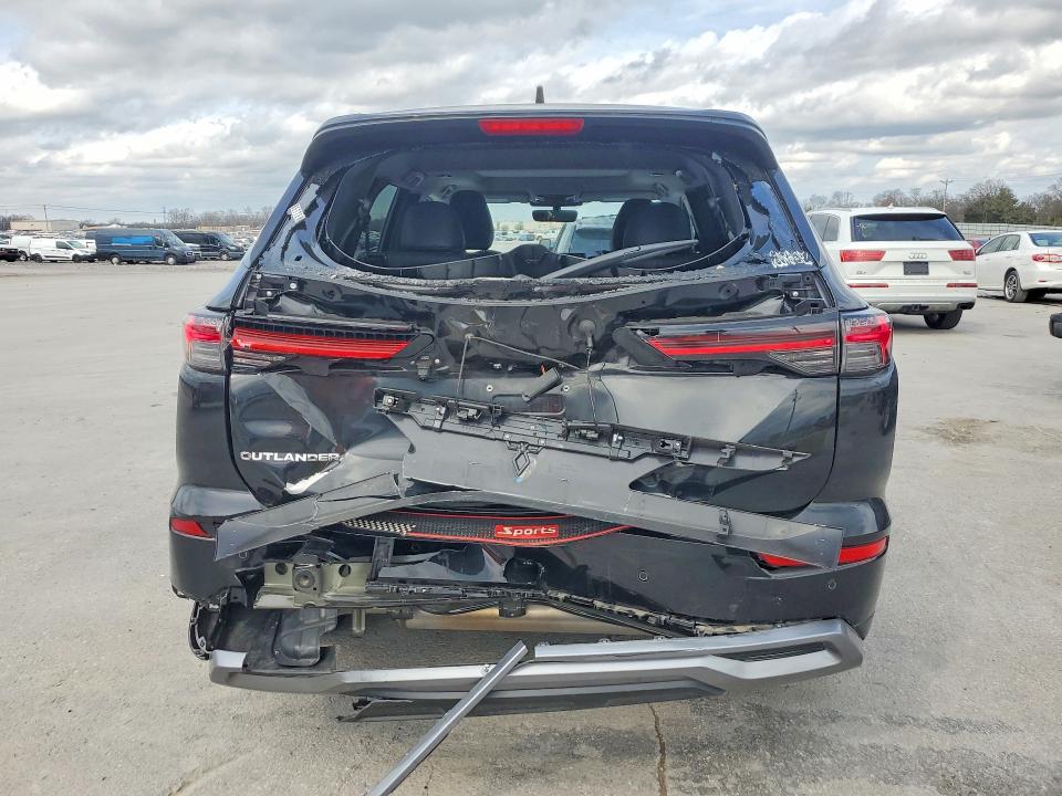 2025 Mitsubishi Outlander VIN JA4J3VA84SZ032312 COPART salvage auction — REAR END, Tn - Salvage Certificate, sold $12,400 on 2026-07-15 (photo 6)