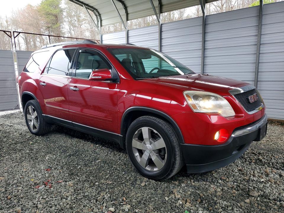 2012 Gmc Acadia VIN 1GKKRRED8CJ343432 COPART salvage auction — MINOR DENT/SCRATCHES, Sc - Certificate Of Title, sold $1,600 on 2026-07-03 (photo 4)