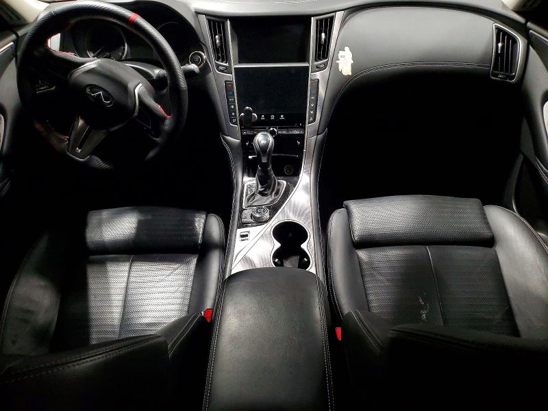 2019 Infiniti Q50 VIN JN1EV7AR9KM551667 COPART salvage auction — FRONT END, On - Permit Salvage, sold $4,600 on 2026-07-16 (photo 8)