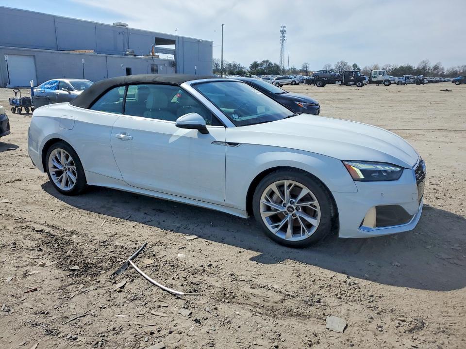 2021 Audi A5 VIN WAUWAGF54MN007364 COPART salvage auction — REAR END, Salvage Title, sold $14,500 on 2026-07-22 (photo 4)