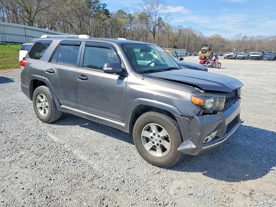 2012 Toyota 4runner VIN JTEZU5JR9C5044295 COPART salvage auction — FRONT END, Nc - Salvage Certificate Of Title, sold $175 on 2026-07-15 (photo 4)