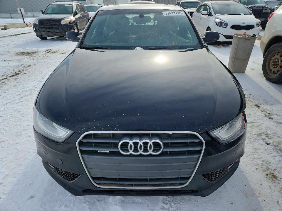 2014 Audi A4 VIN WAUBFCFL9EN010236 COPART salvage auction — FRONT END, Salvage Title, sold $875 on 2026-07-09 (photo 5)