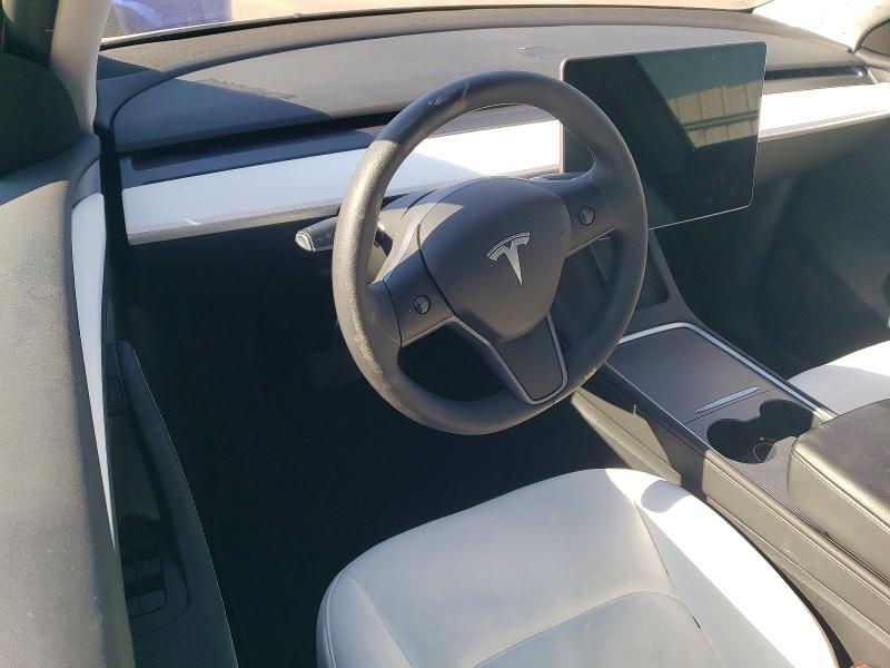 2024 Tesla Model y VIN 7SAYGDEE0RA265428 COPART salvage auction — FRONT END, Nc - Salvage Certificate Of Title, sold $900 on 2026-07-21 (photo 8)
