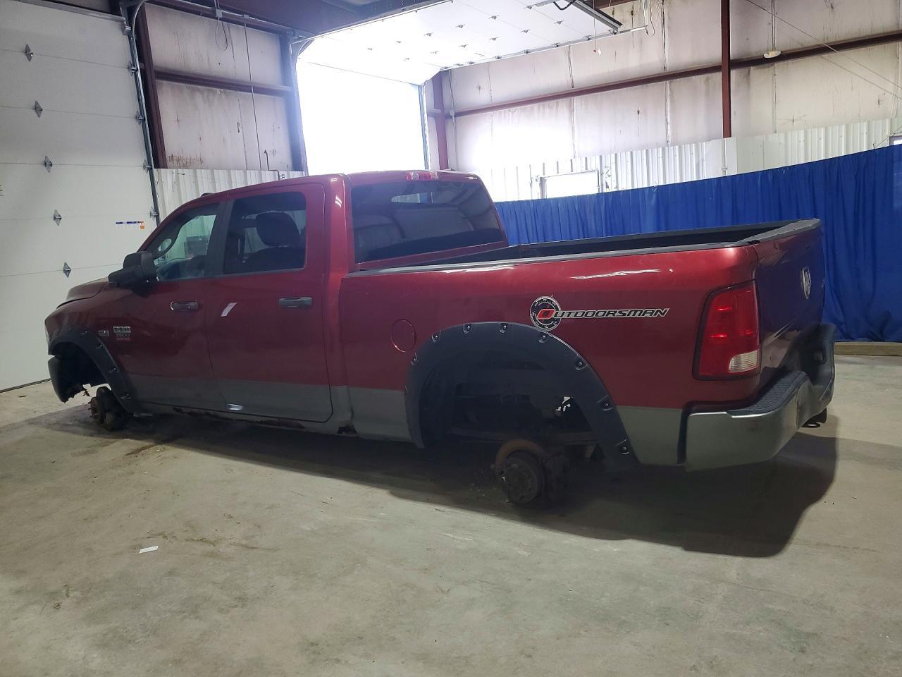 2011 Dodge Ram 2500 VIN 3D7TT2CTXBG530728 COPART salvage auction — Stripped, IN - CERTIFICATE OF TITLE, sold $700 on 2026-05-21 (photo 2)