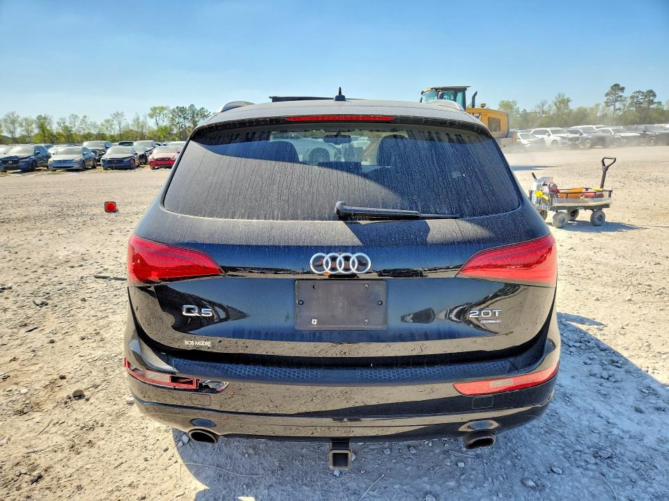 2014 Audi Q5 VIN WA1LFAFP0EA117806 COPART salvage auction — FRONT END, Tx - Salvage Vehicle Title, sold $550 on 2026-07-24 (photo 6)