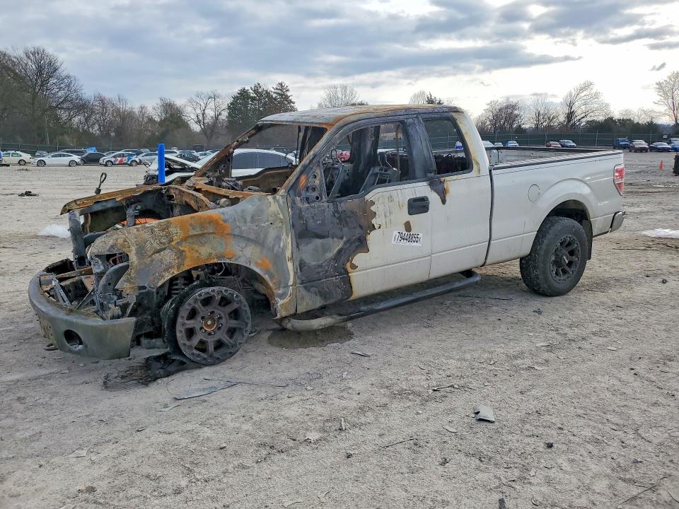 2011 Ford F-150 VIN 1FTFX1ET9BFC21014 COPART salvage auction — ENGINE BURN, Tn - Non-Repairable Certificate, sold $325 on 2026-07-02 (photo 1)
