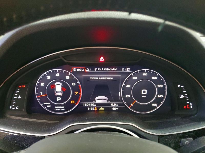 2019 Audi Q7 VIN WA1LAAF7XKD039138 COPART salvage auction — MINOR DENT/SCRATCHES, Ma - Certificate Of Title (P), sold $7,000 on 2026-07-30 (photo 9)