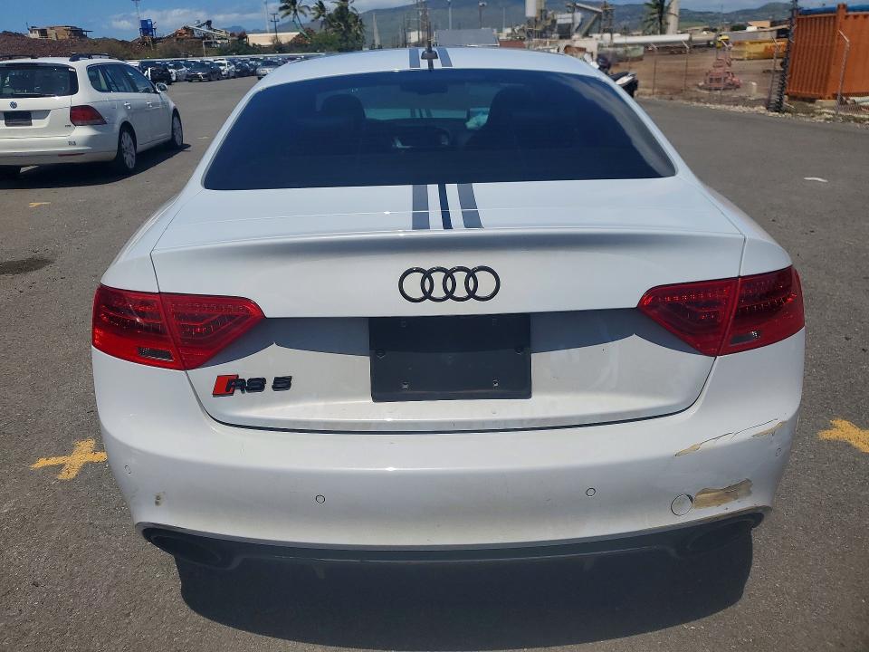 2013 Audi Rs5 VIN WUAC6AFR3DA901048 COPART salvage auction — FRONT END, Hi - Certificate Of Salvage, sold $125 on 2026-07-27 (photo 6)