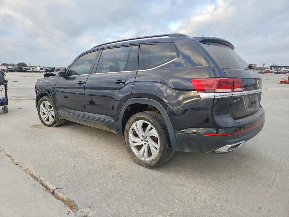 2021 Volkswagen Atlas VIN 1V2WR2CA9MC608750 COPART salvage auction — FRONT END, Ok - Cert Of Title-Salvage (P), sold $5,900 on 2026-07-09 (photo 2)