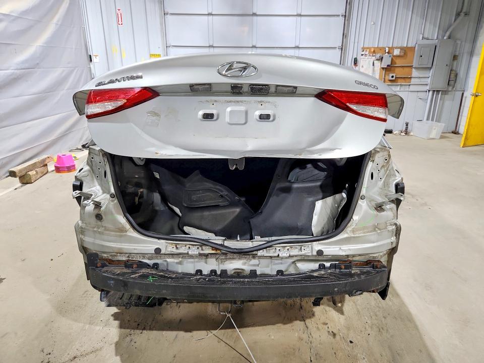 2013 Hyundai Elantra VIN KMHDH4AE4DU954501 COPART salvage auction — REAR END, Ma - Cert Of Title-Reconstrctd Coll, sold $725 on 2026-07-14 (photo 6)