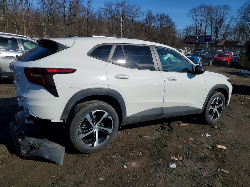 2024 Chevrolet VIN KL77LGE25RC246091 COPART salvage auction — FRONT END, Md - Cert Of Salvage > 75% Damage, sold $4,200 on 2026-07-14 (photo 3)