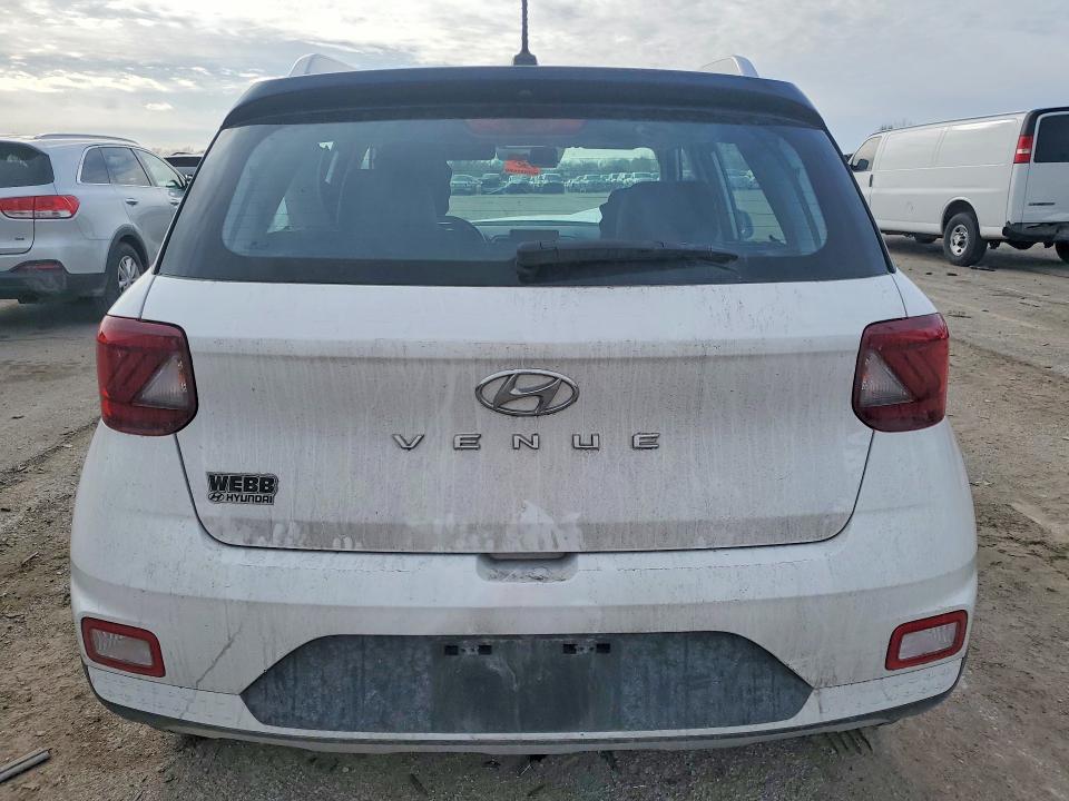 2024 Hyundai Venue VIN KMHRC8A37RU305549 COPART salvage auction — FRONT END, In - Bill Of Sale - Parts Only, sold $400 on 2026-07-27 (photo 6)